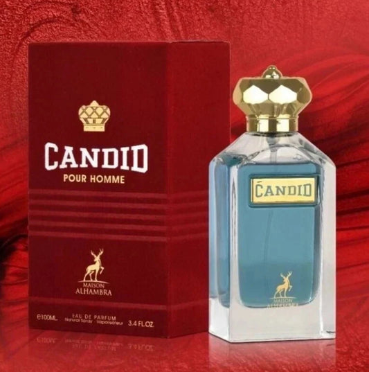 Candid Pour Homme By Maison Alhambra 100ml Eau De Parfum Man's Fragrance Perfume