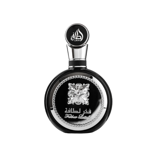 Frasco do perfume Fakhar Black by Lattafa