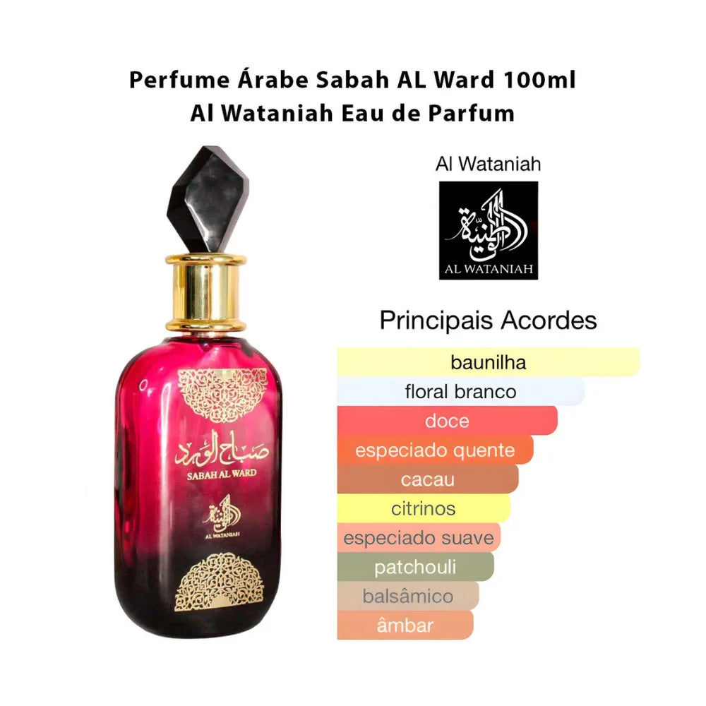 Sabah Al Ward by Al Wataniah Perfume | Floral Gourmand – Xaroma Sabah Al Ward by Al Wataniah Perfume | Floral Gourmand – Xaroma