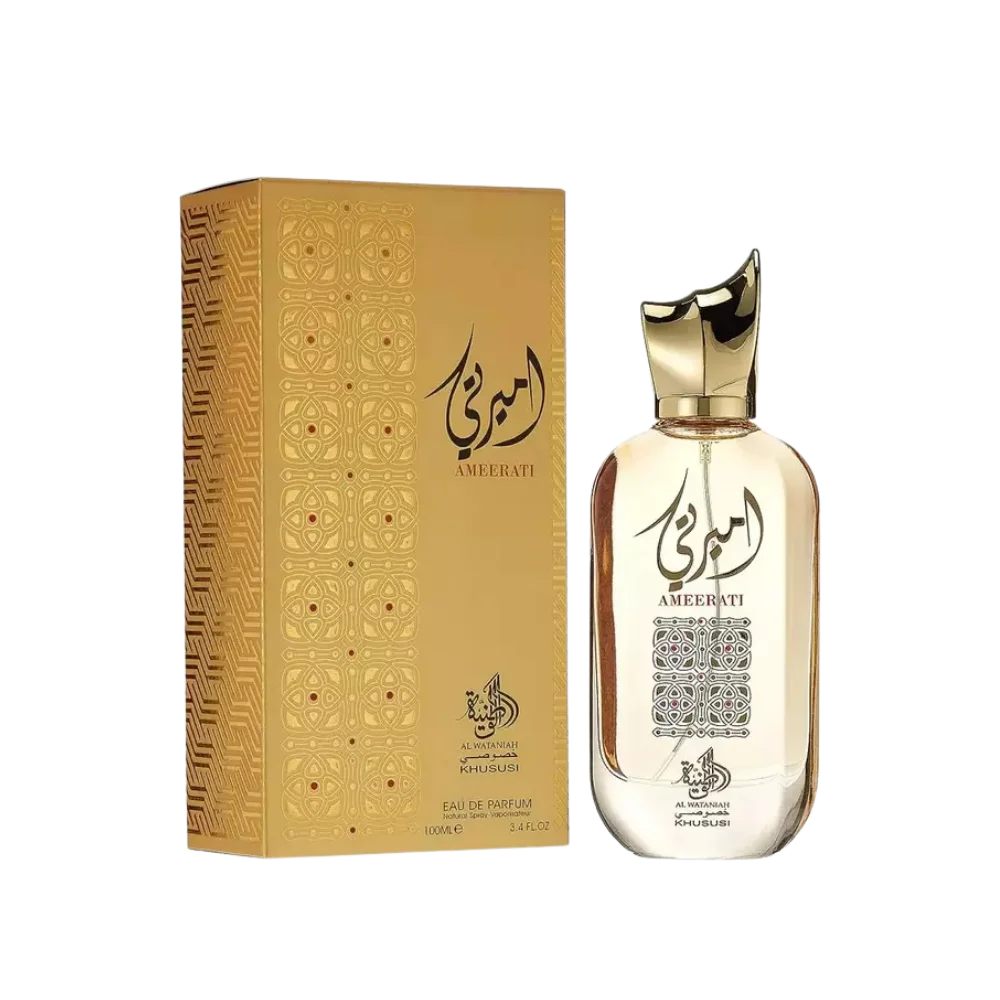 Frasco do perfume Ameerati by Al Wataniah
