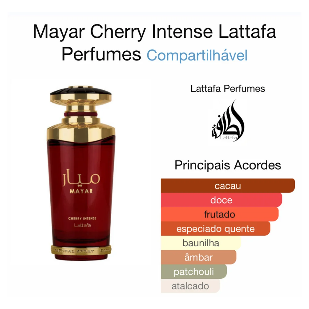 Imagem 3 do perfume Mayar Cherry Intense by Lattafa