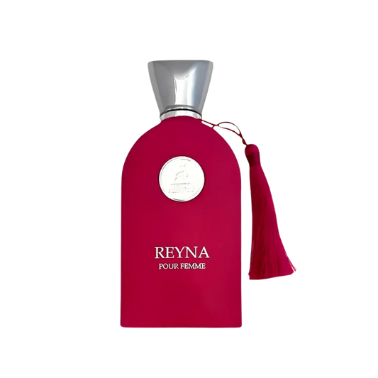 Frasco do perfume Reyna Pour Femme by Maison Alhambra