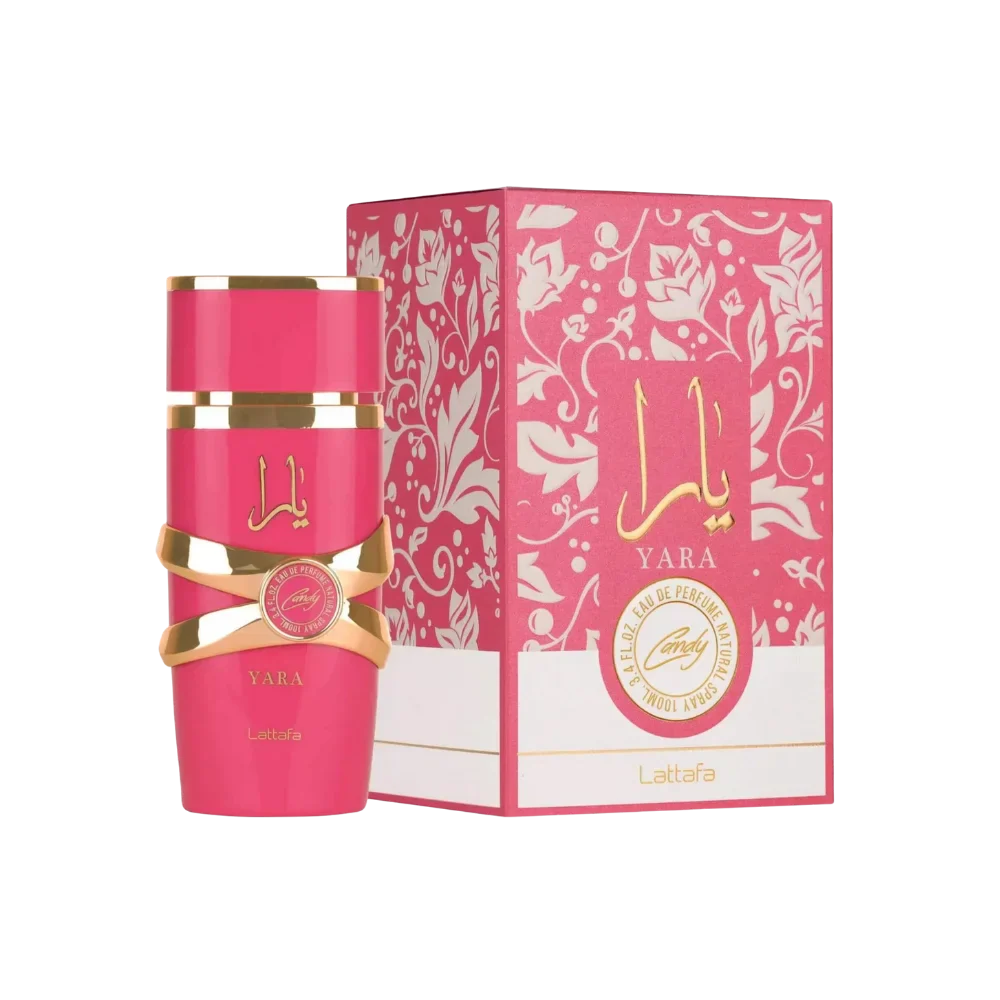 Frasco do perfume Yara Candy by Lattafa
