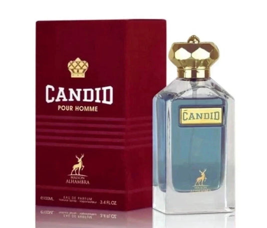 Candid Pour Homme By Maison Alhambra 100ml Eau De Parfum Man's Fragrance Perfume